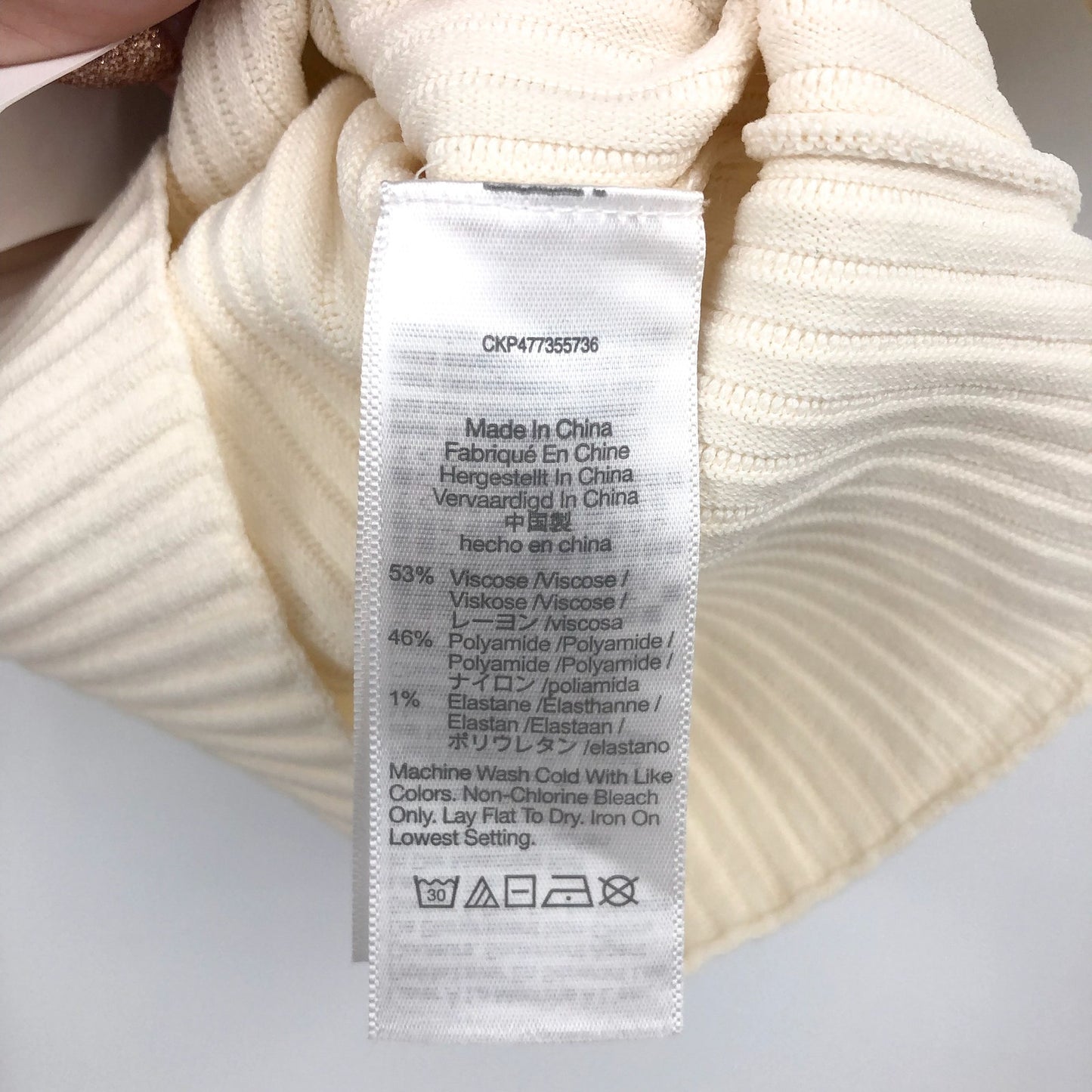 MADEWELL Womens Ottoman Crop Sweater Tee XXS Bright Ivory Short Sleeve Top NWT