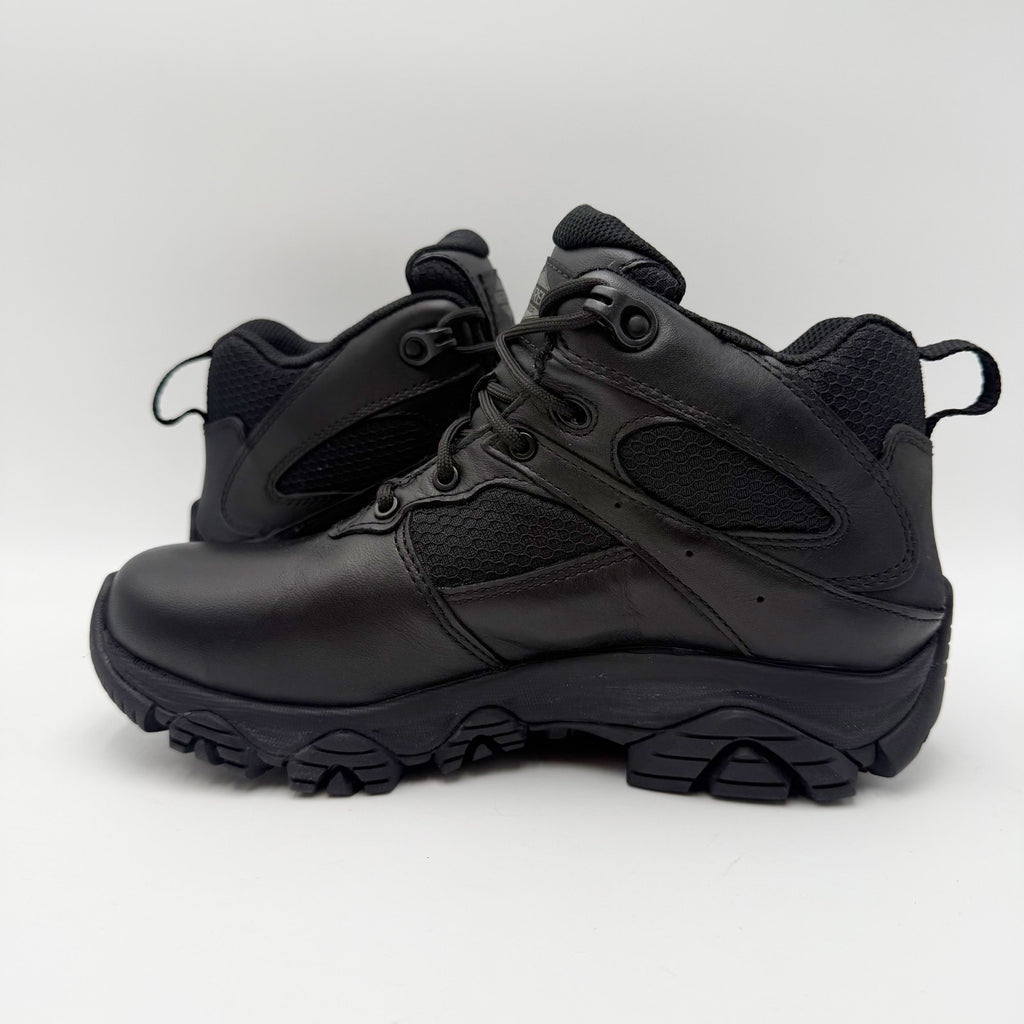 Merrell Work Womens Moab 3 Response Mid Boot Size 6 Black Leather Waterproof NIB
