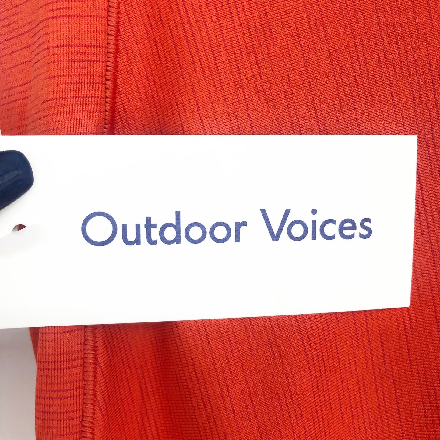 OUTDOOR VOICES Womens Thrive 7/8 Leggings Paprika Orange XS