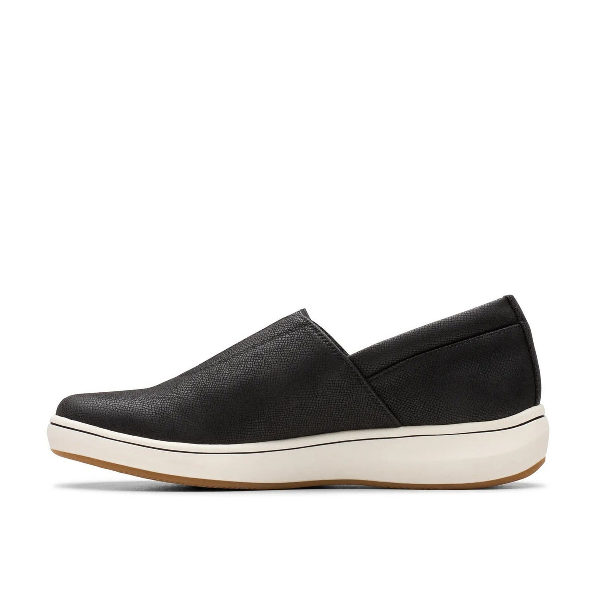 Clarks Womens Breeze Sky Ria Slip On Shoes Size 6.5 EU 37 Black Casual NWOB