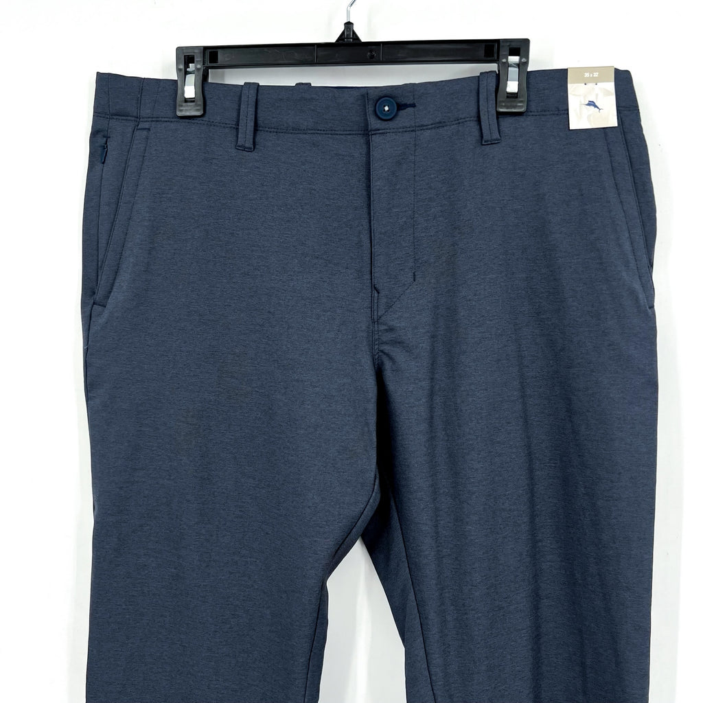 TOMMY BAHAMA Men's On Par Pants 35 x 32 Belmond Blue Golf Performance NWT