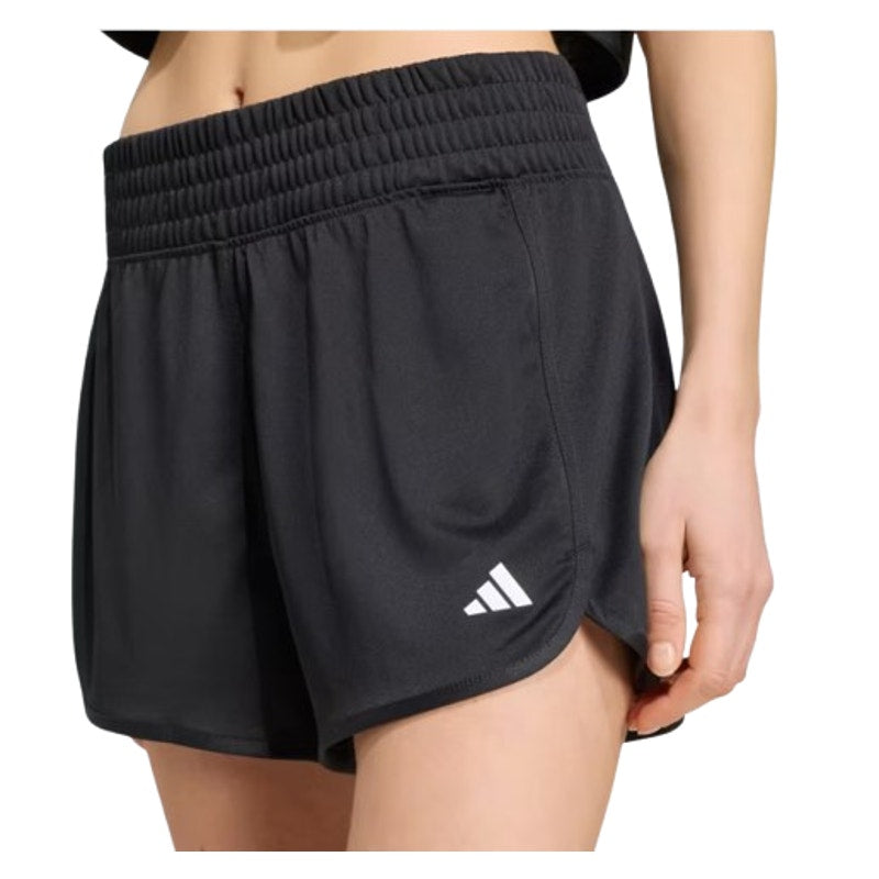 ADIDAS Women's Pacer Essentials Knit Athletic Shorts 3X Black High-Rise NWT