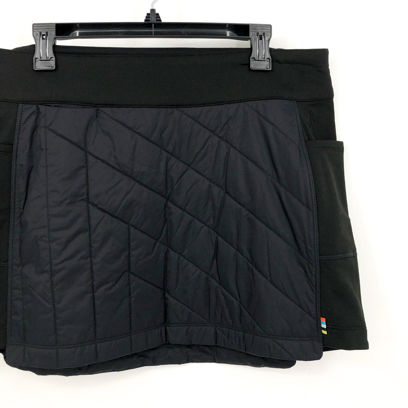 SMARTWOOL Women's Smartloft Skirt Small Black Quilted Lightweight NWT