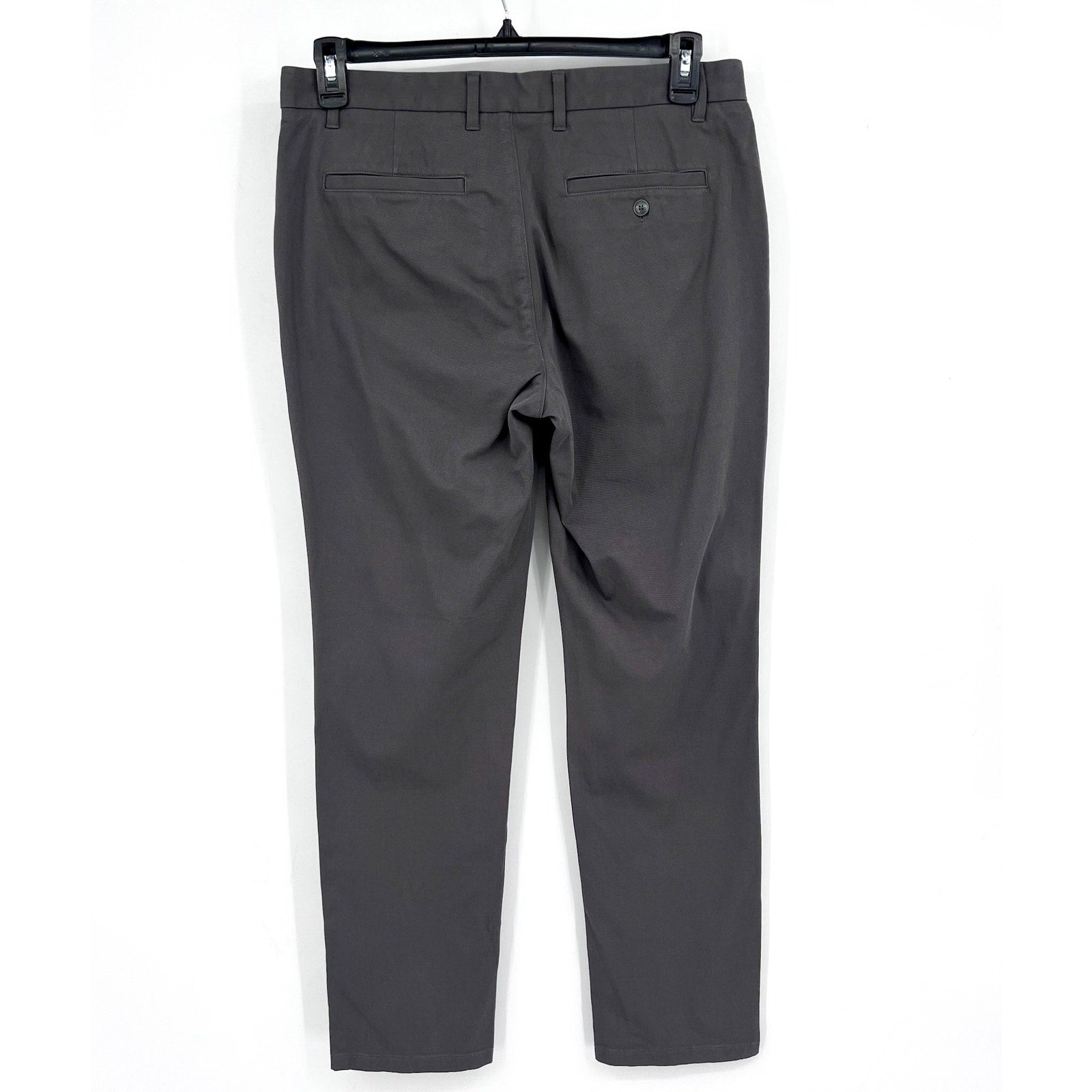 EVERLANE Men's Uniform Performance Chinos 33x30 Slate Grey Slim Fit Pants NWT