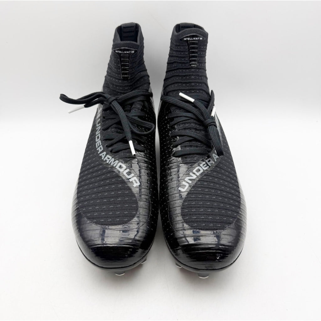 Under Armour Men's Highlight MC 2.0 High Top Football Cleats Size 9.5 Black NWOB