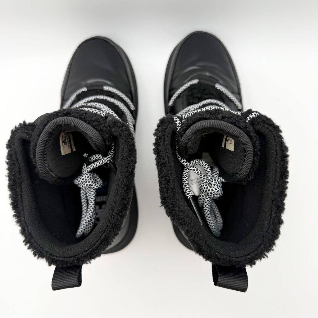 Kamik Womens Lea Pull Winter Boots US 7 M EU 38 Black Fleece NIB