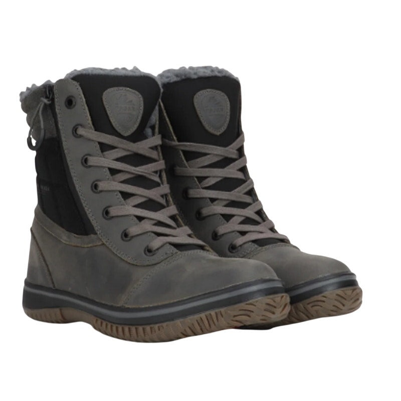 Pajar Mens Canada Trooper 3.0 Ankle Boots EU 40 US 7 Grey Black Waterproof NIB