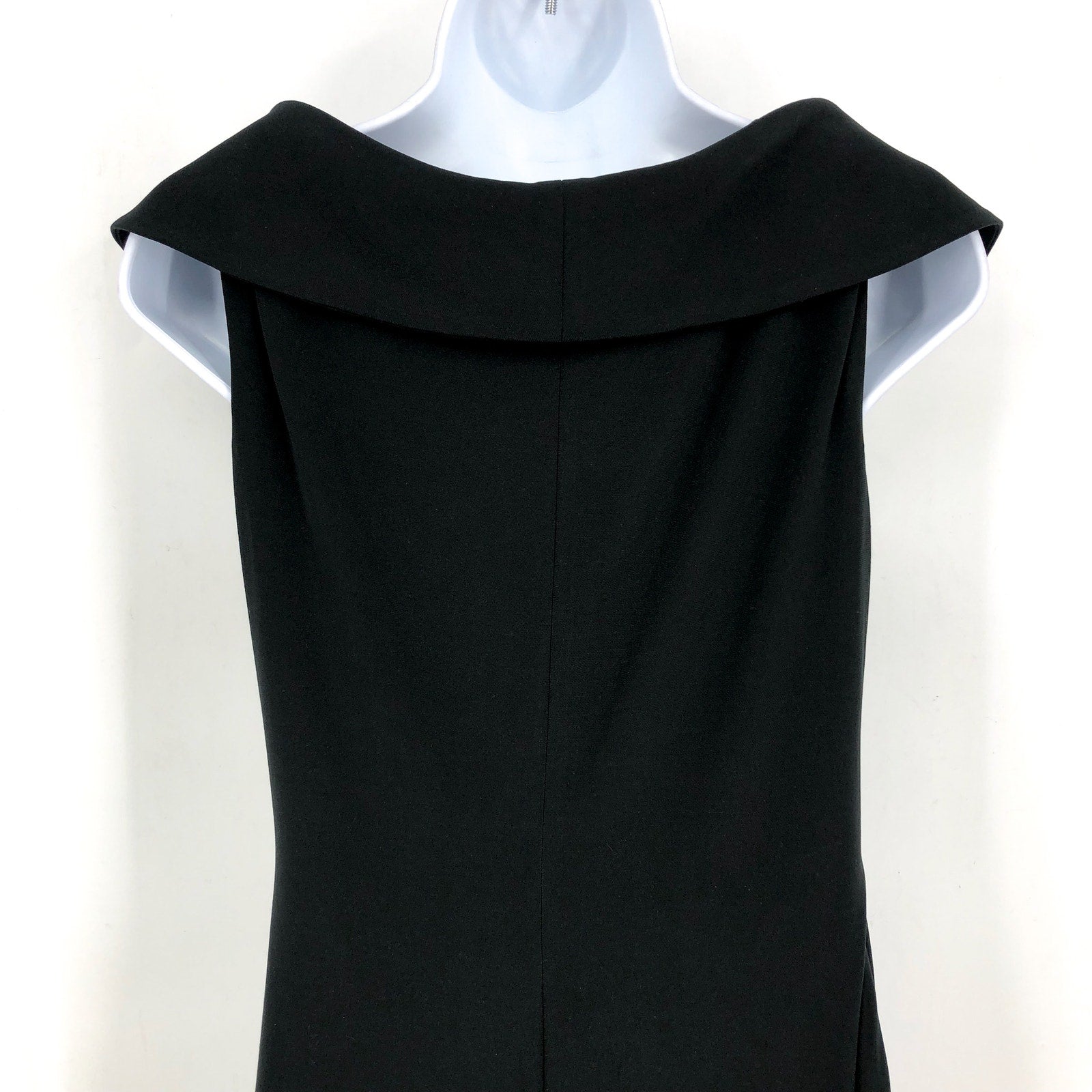 LAUREN RALPH LAUREN Off-the-Shoulder Gown Size 6 Black Jersey Dress Formal NWT
