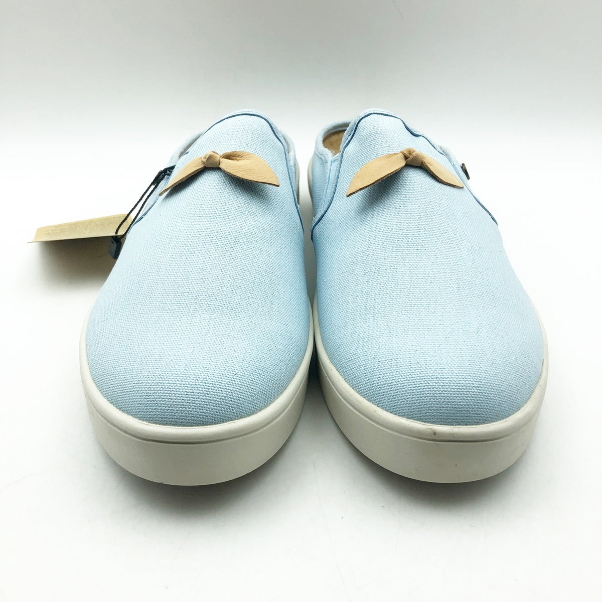 Spenco Womens Audrey Casual Slides 8 WIDE Cool Blue Slip On Sneaker Mule NIB