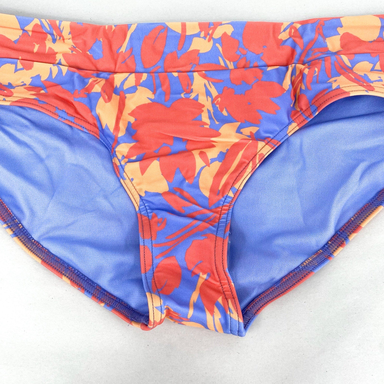 PRANA Women's Presolana Bikini Bottoms Medium Pink Morning Glory Bloom NWT