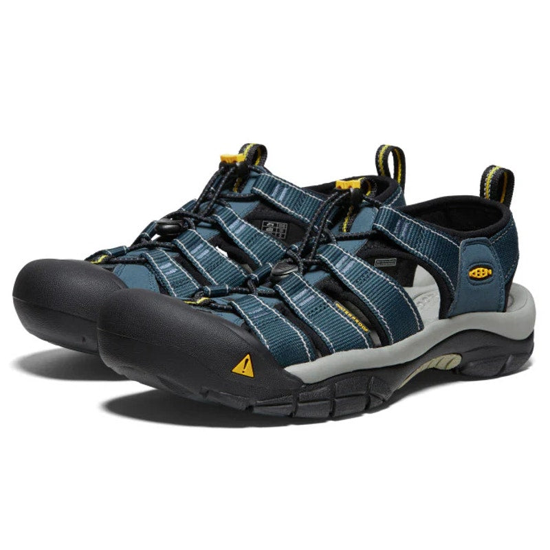 Keen Mens Newport H2 Sandals US 12 EU 46 Blue Black Water-Resistant Hybrid NIB