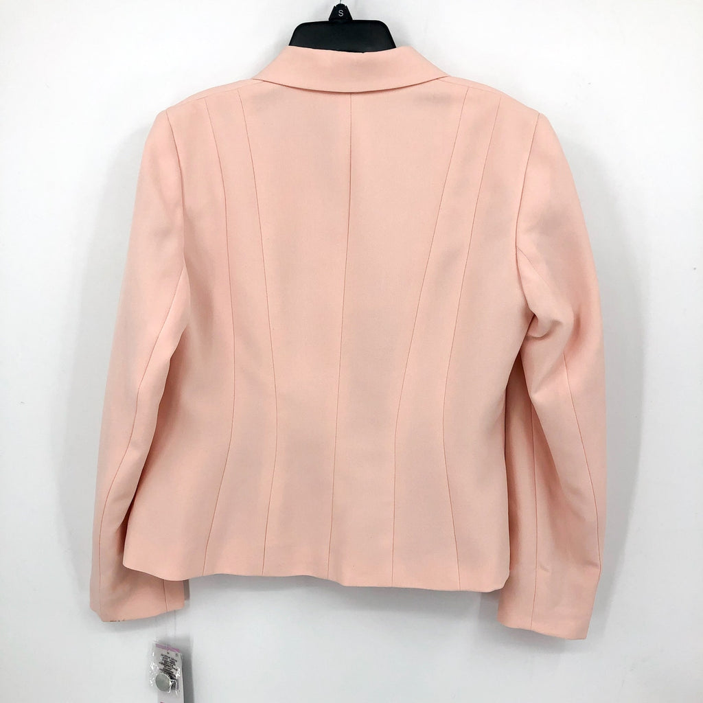 LE SUIT Womens 2 Button Suit Jacket 6 PETITE Light Blossom Pink Notch Blazer NWT