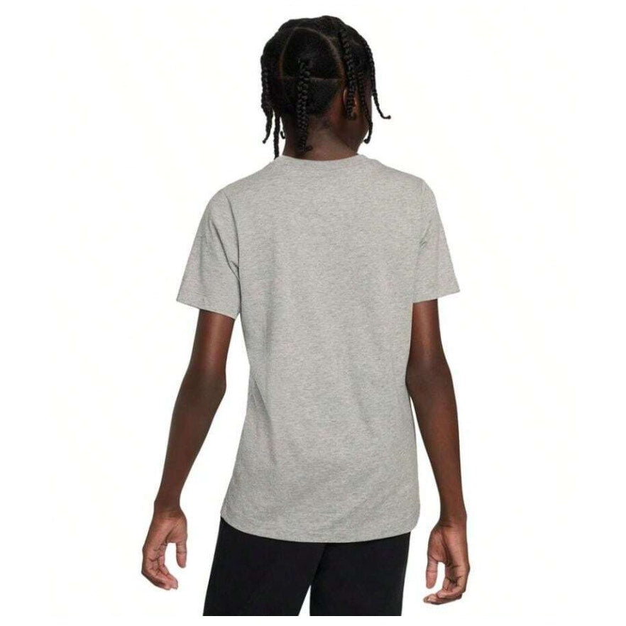 NIKE Big Kid's Relaxed NSW Baseball Graphic T-Shirt XL Heather Gray NWT