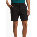 NORDSTROM Men's Tech Smart Slim Fit Chino Shorts SIZE 36 Black Coolmax NWT