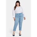 NYDJ Womens Margot Girlfriend Jeans Size 26W PETITE Kingston Blue NWT