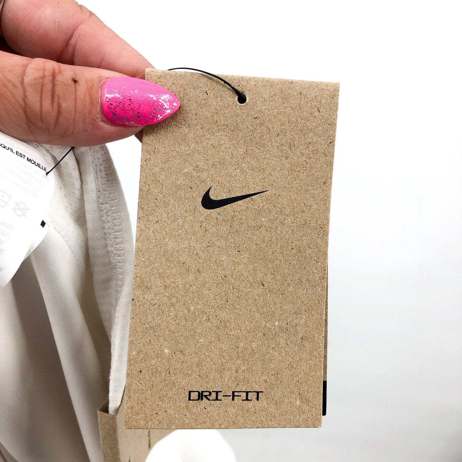 NIKE Women's Court Dri-FIT Victory Tennis Skort XL White Slim Fit NWT