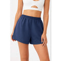 Outdoor Voices Womens Rugby Shorts Small Dark Blue 3" Inseam Athletic NWT