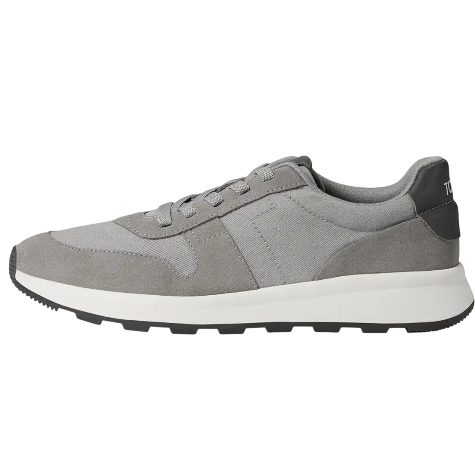 Toms Mens Travel Lite Retro Sneakers US 10 EU 43 Grey Suede NIB