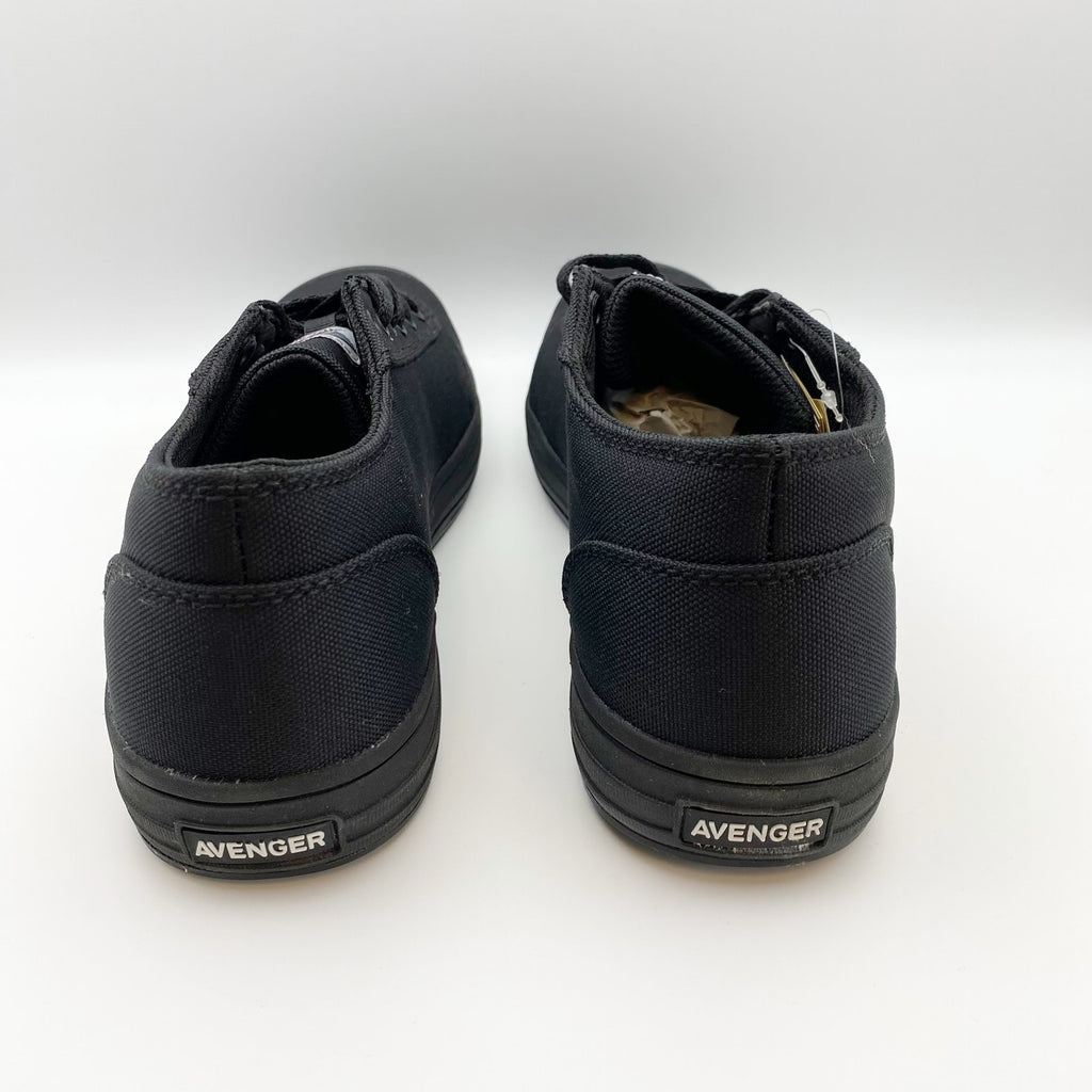 Avenger Mens Blade Low Work Shoes 9 WIDE Black Comp Toe A123 SR EH NIB