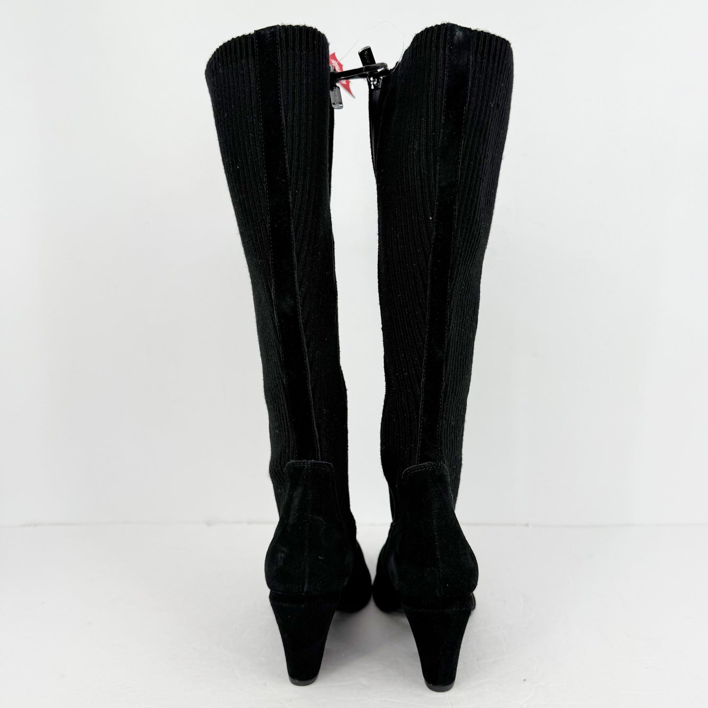 Blondo Womens Elisha Knee High Boots US 8 M Black Suede Waterproof NWOB