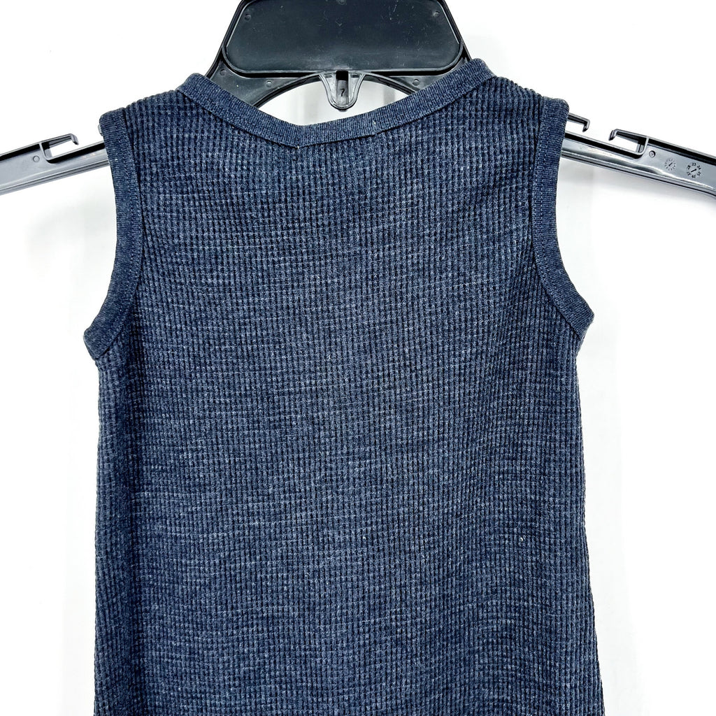 BAREFOOT DREAMS Cozychic Malibu Baby Waffle One Piece Set 12-18 Months Blue NWT