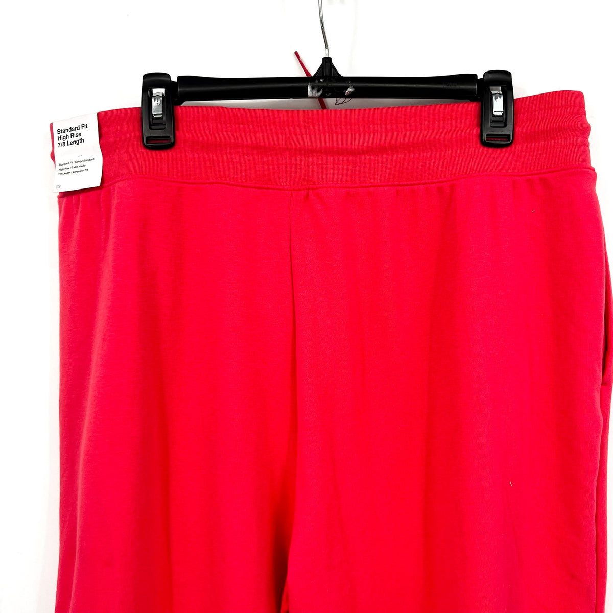 NIKE Women's Dri Fit 7/8 Joggers XL Aster Pink High-Waisted French Terry NWT