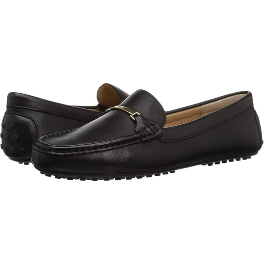 Lauren Ralph Lauren Womens Briony Driving Loafers US 5 Black Leather