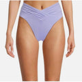 BECCA Color Code Carolina French Cut Bikini Bottom Medium Bellflower Purple NWOT