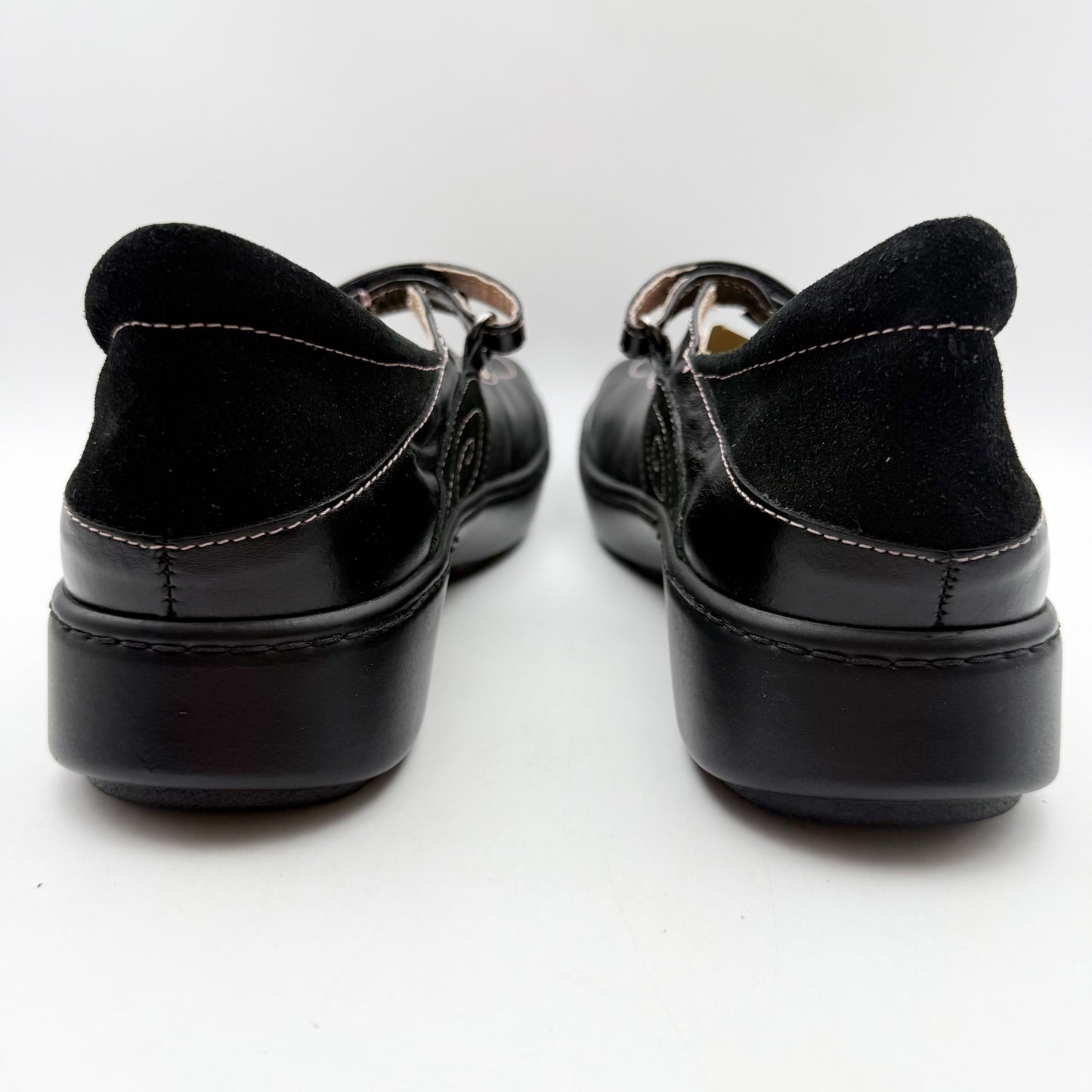 Naot Womens Sea Mary Jane Shoes EU 42 US 11 M Black Leather NWOB