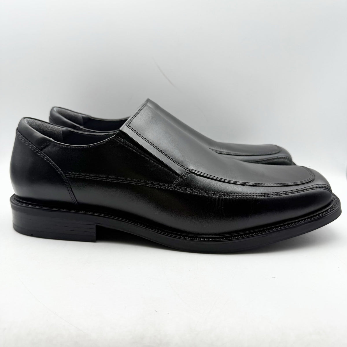 Dockers Mens Proposal Dress Loafers Size 14 Wide EU 48 Black Leather NIB