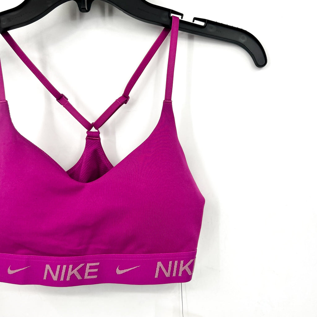 NIKE Women's Indy Light-Support Adjustable Sports Bra XS Pink Sweet Beet NWT