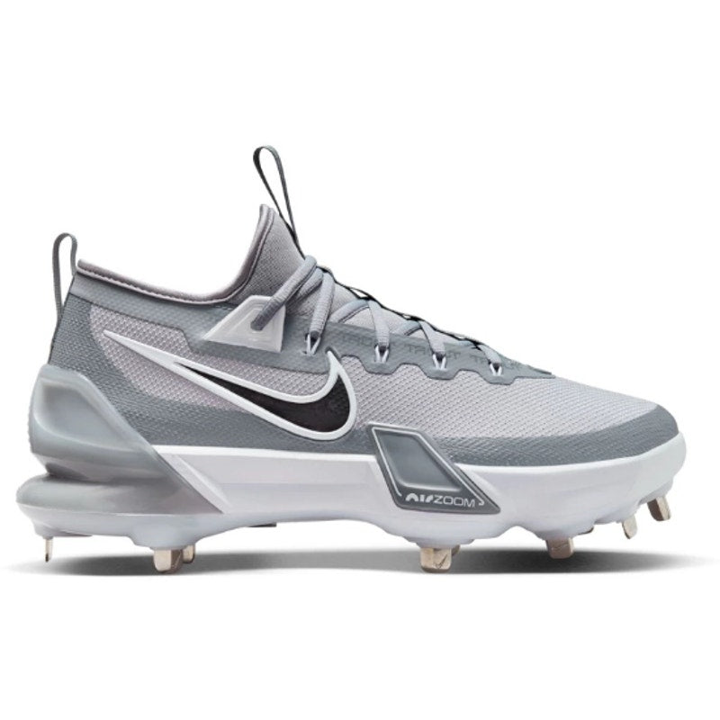 Nike Mens Force Zoom Trout 9 Elite Metal Baseball Cleats Size 7 Grey FB2906 NWOB