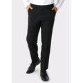 OPPOSUITS Mens Slim Fit Dress Pants 36 x 33 Black Straight Leg Flat Front NWOT