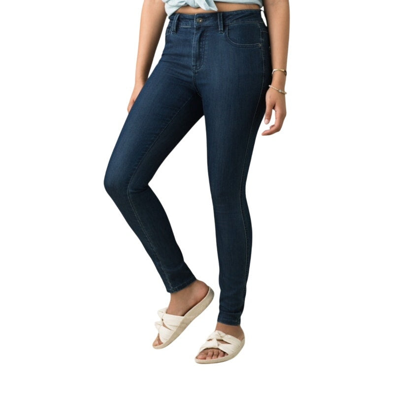 prAna Womens Oday Skinny Jeans Indigo Blue Size 0