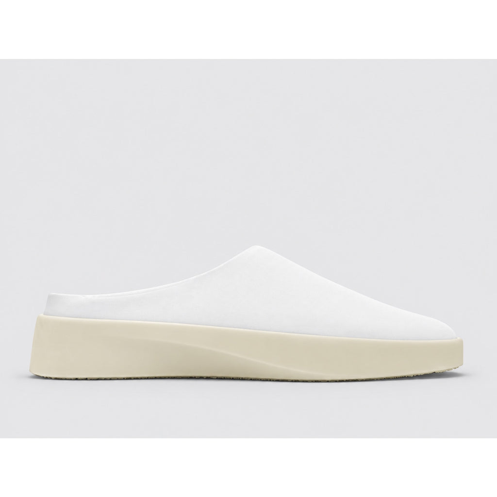 Wolf & Shepherd Cruise Mule Slip On Shoes Mens 12 EU 45 White Leather NIB