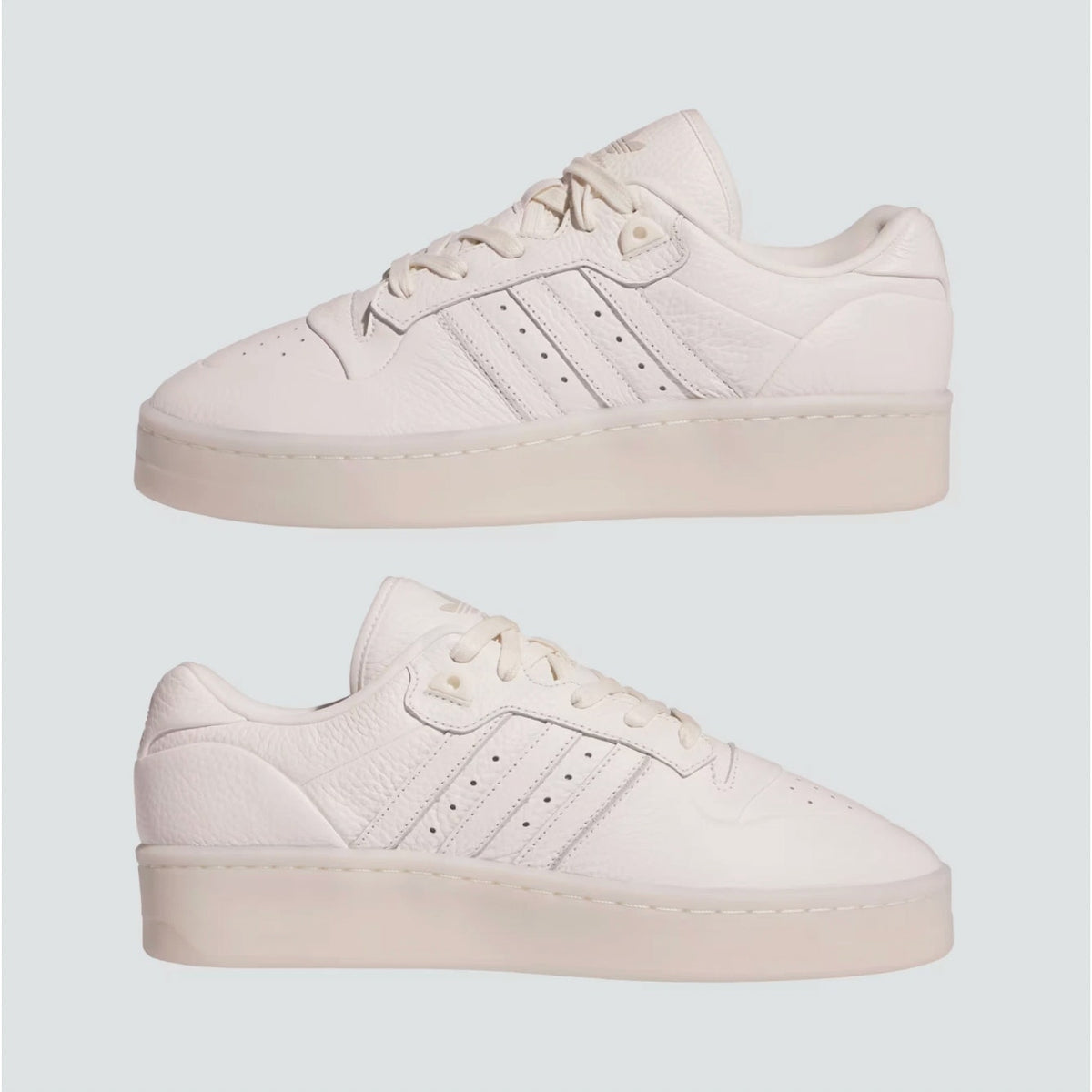 Adidas Originals Mens Rivalry Low Lux Sneakers Size 10 EU 44 White Athletic NIB