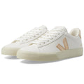 VEJA Campo Sneakers EU 42.5 Womens 11.5 Mens 9.5 White Gold Leather NIB