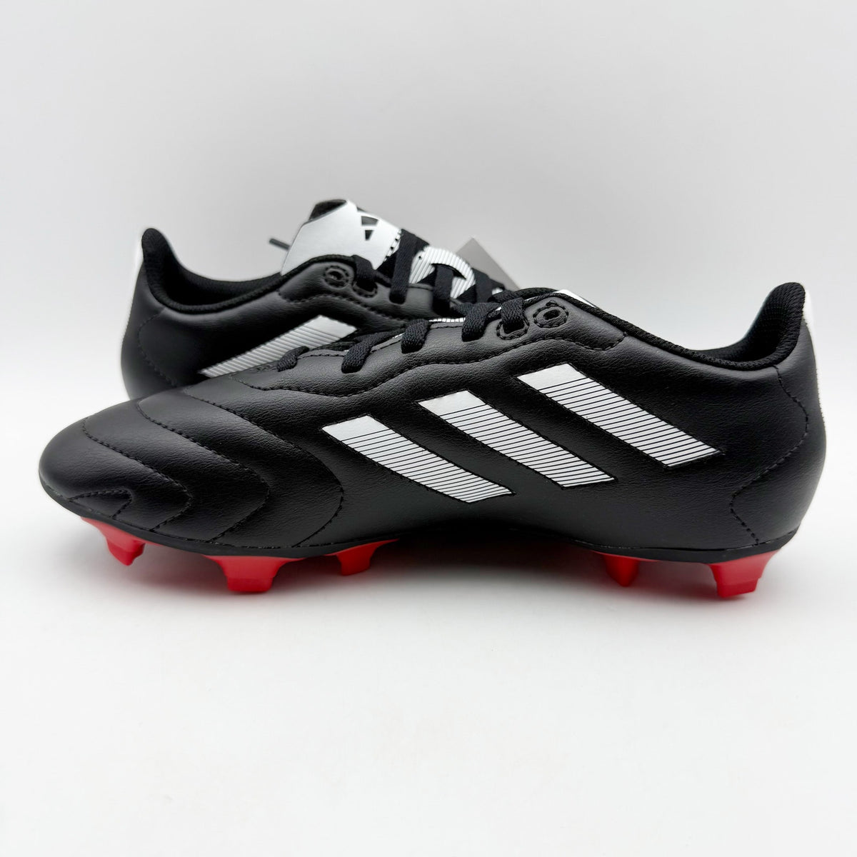 Adidas Mens Goletto VIII Firm Ground Soccer Cleats Size 9 Black Red Athletic NWT