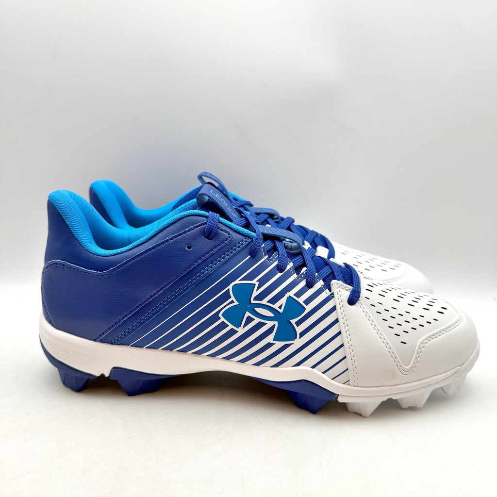 Under Armour Mens Leadoff Low Rm Baseball Cleats US 8.5 Blue White 3025589 NWOB