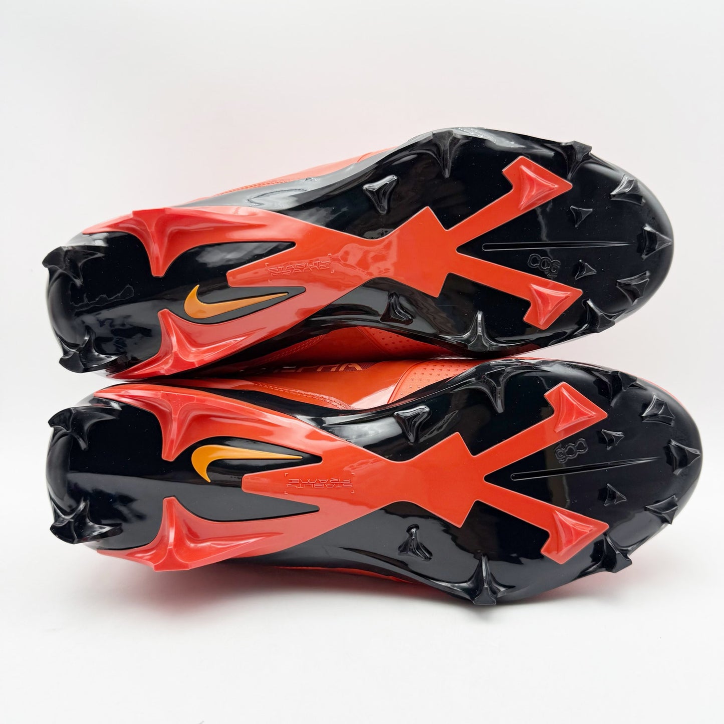 Nike Mens Alpha Menace 4 Pro NRG Molded Football Cleats 11.5 Orange Black NWOB