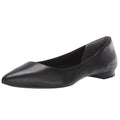 Rockport Womens Total Motion Adelyn Ballet Flats US 6.5 Wide Black Leather NIB