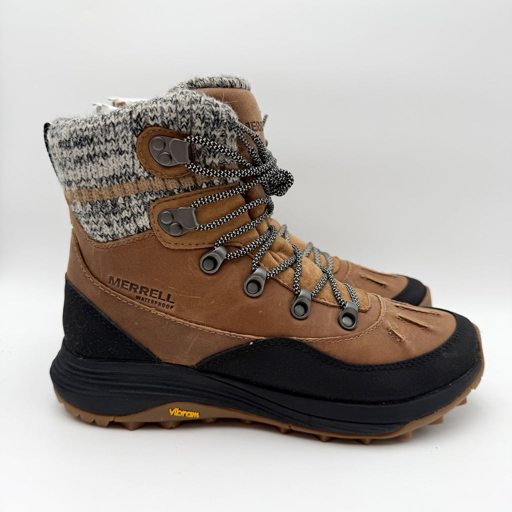 Merrell Womens Siren 4 Thermo Mid Boots US 9 M Brown Leather Waterproof NIB