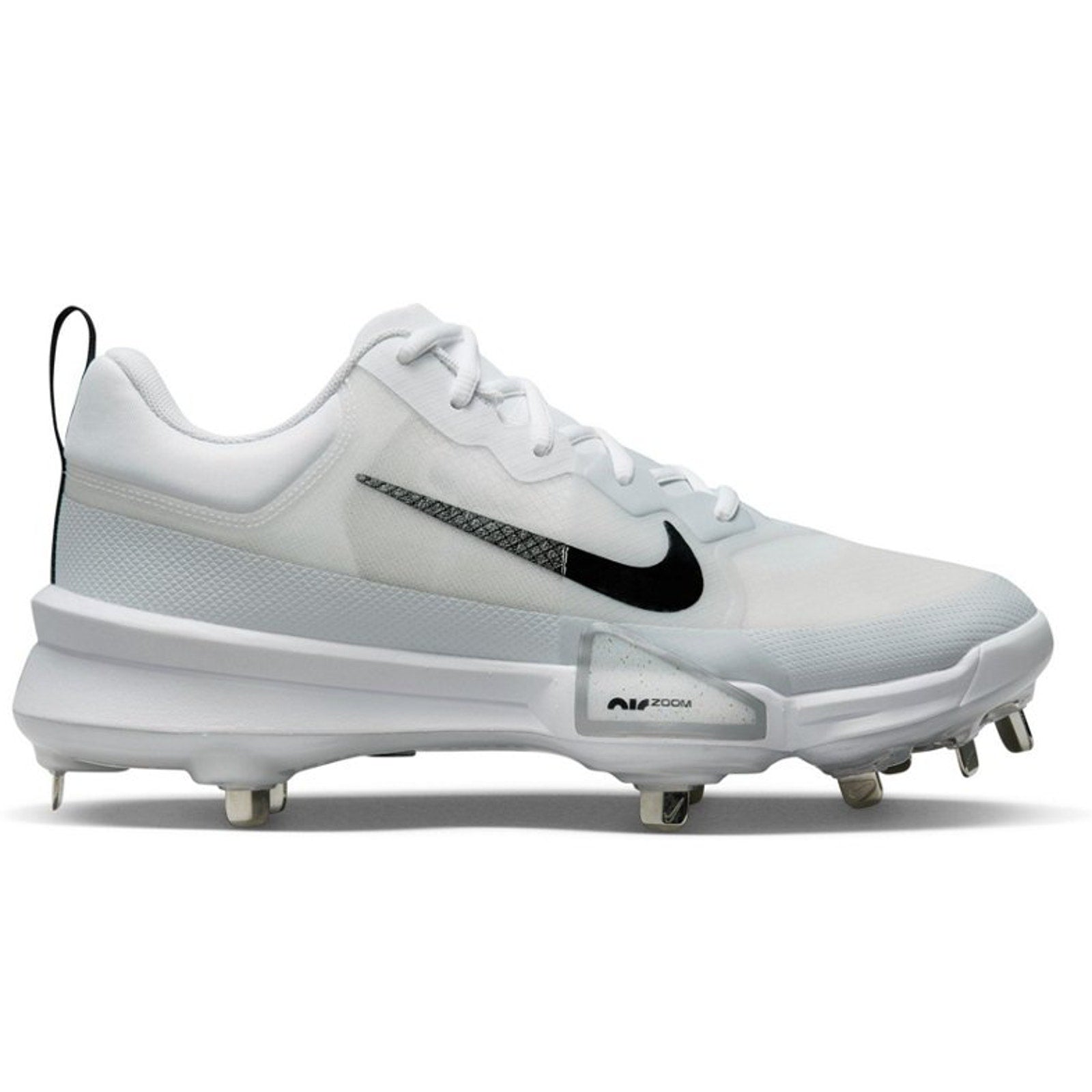 Nike Force Zoom Trout 9 Pro Low Metal Baseball Cleats Mens 14 White FB2907 NWOB