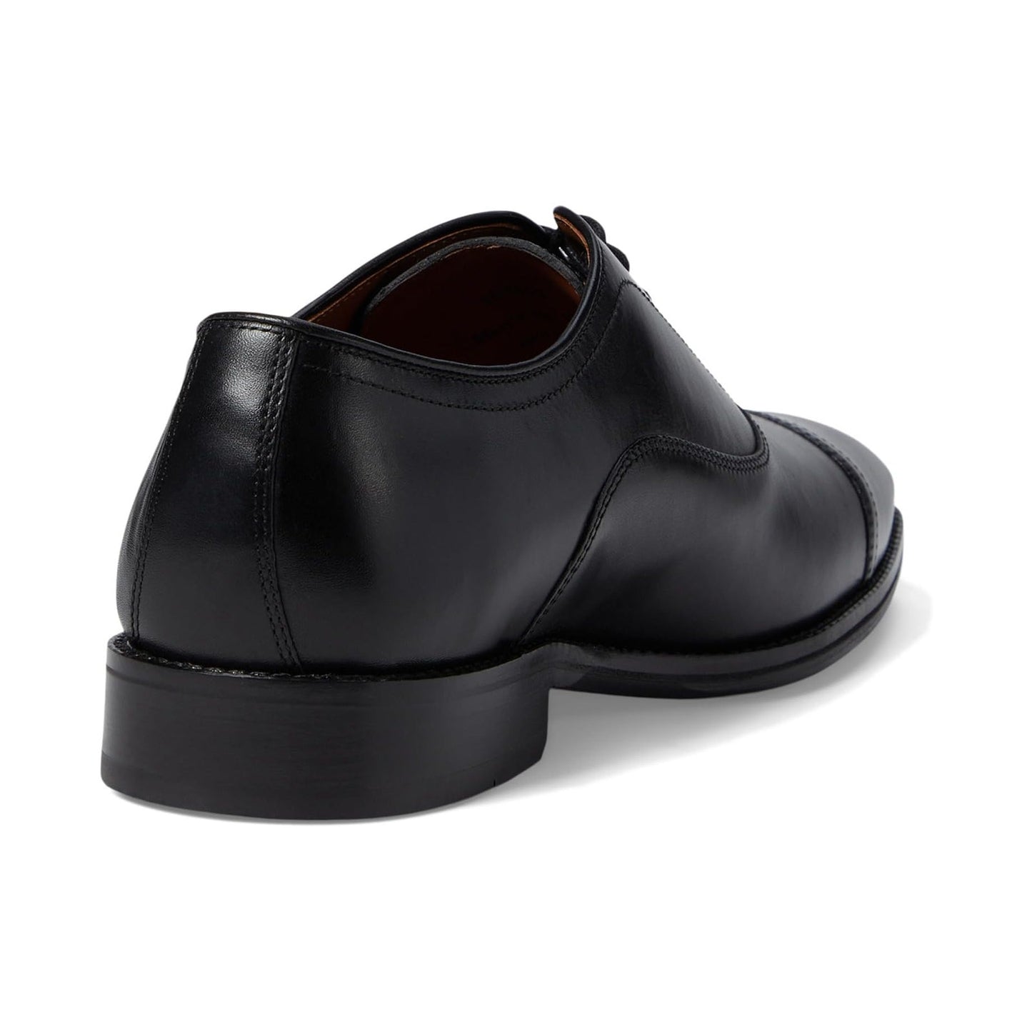 Johnston & Murphy Mens Sullivan Cap Toe Dress Shoes US 11 M Black Leather NIB