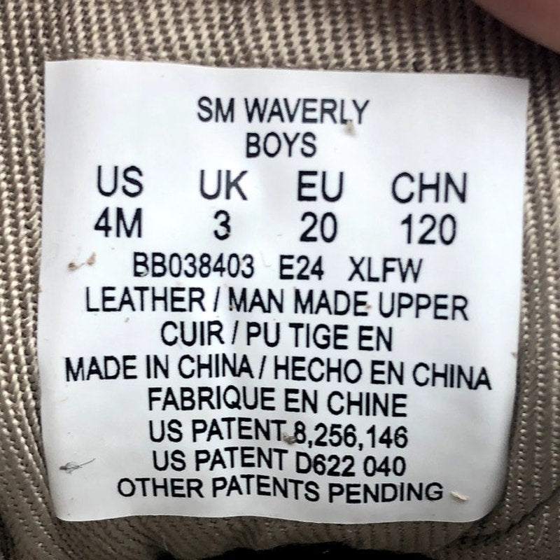 Stride Rite Boys SM Waverly Walnut Size 4 Toddler Shoes Brown NIB