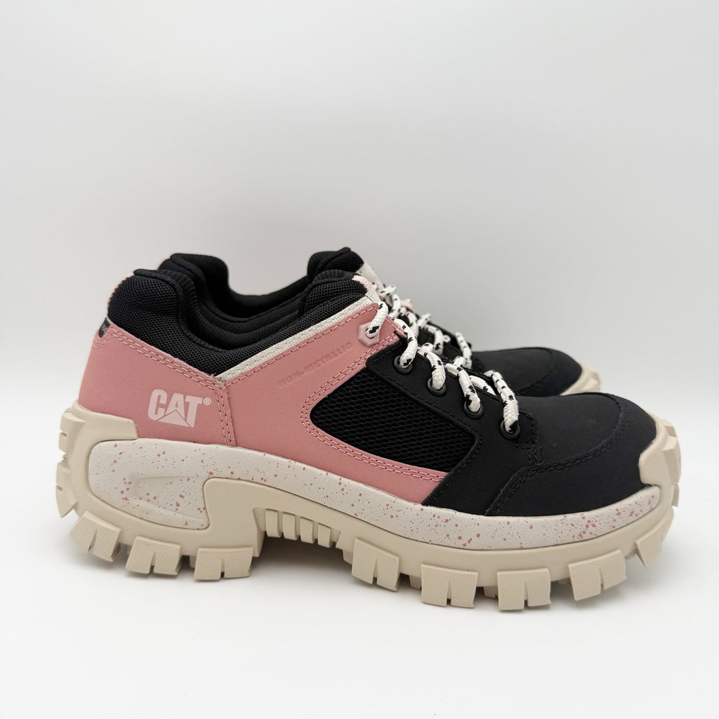 Caterpillar Womens Invader Sport CT Work Sneakers Size 9 M Black Pink SR NWOB