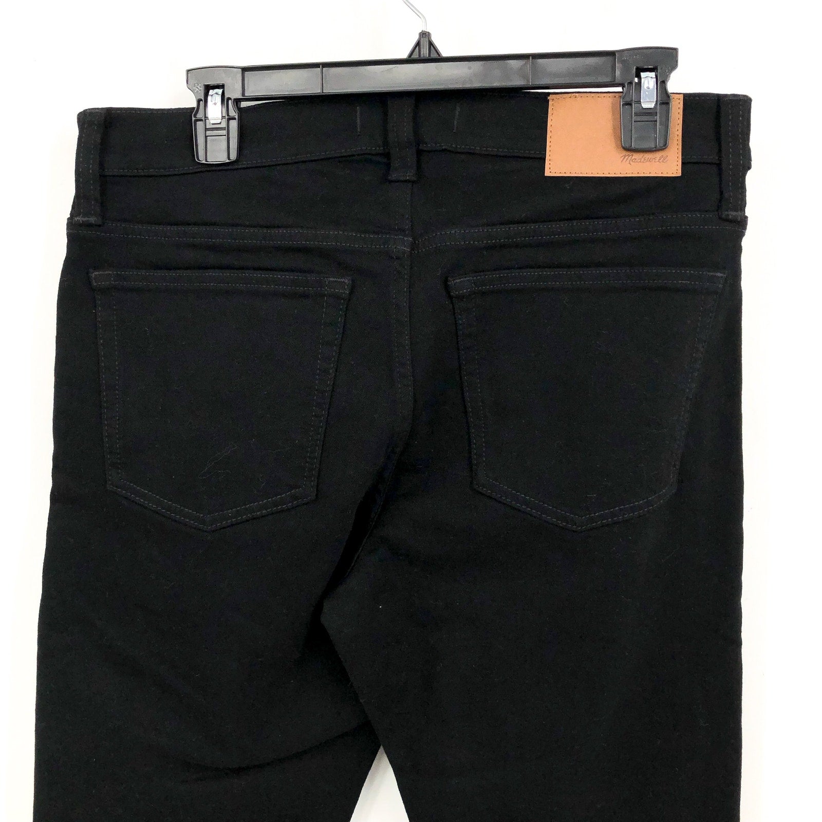 MADEWELL Men's Slim Jeans 30x30 Black Bainhart Wash ND479 COOLMAX Denim NWT
