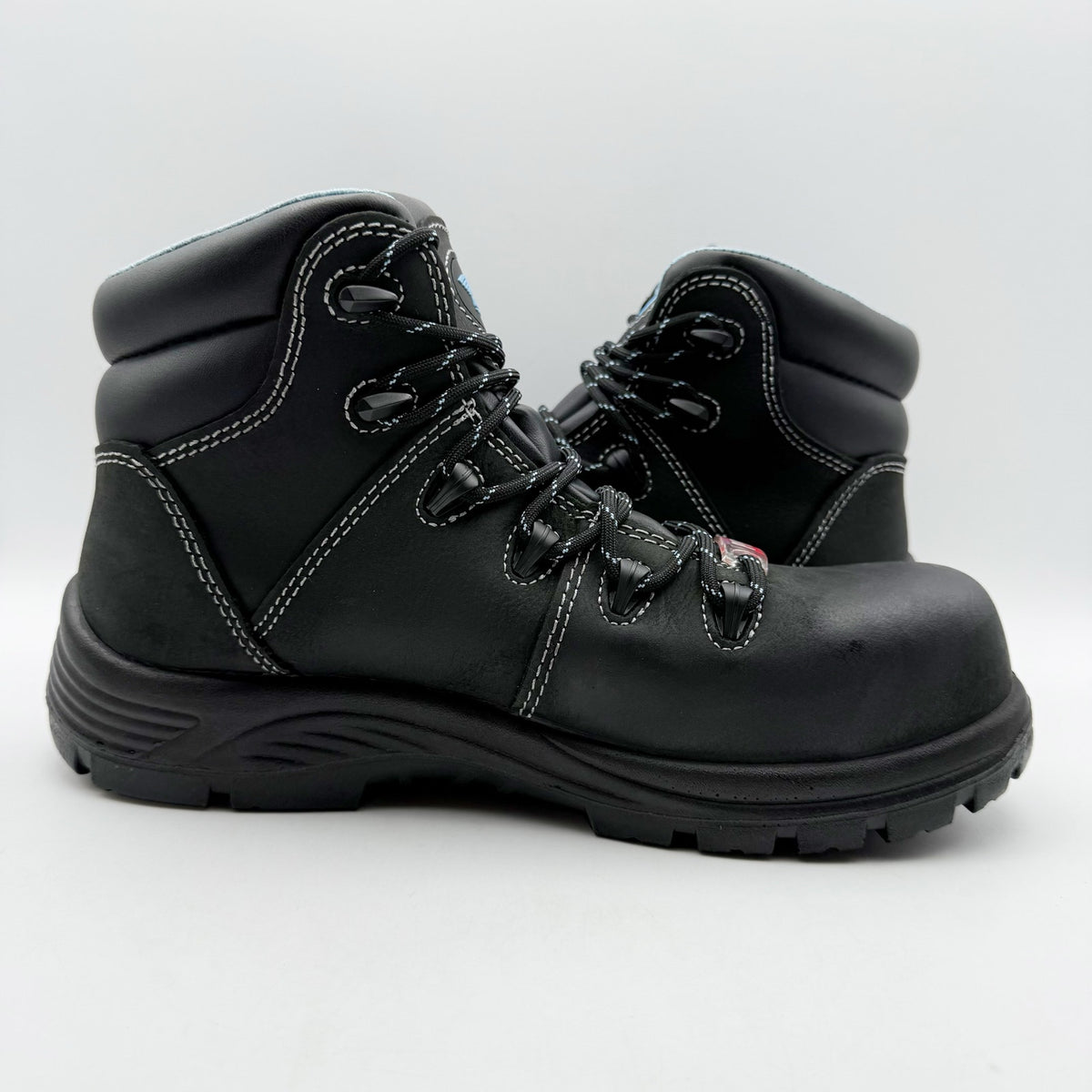 Avenger Womens Framer A7127 CT Work Boots Size 9 B Black Leather Waterproof NIB