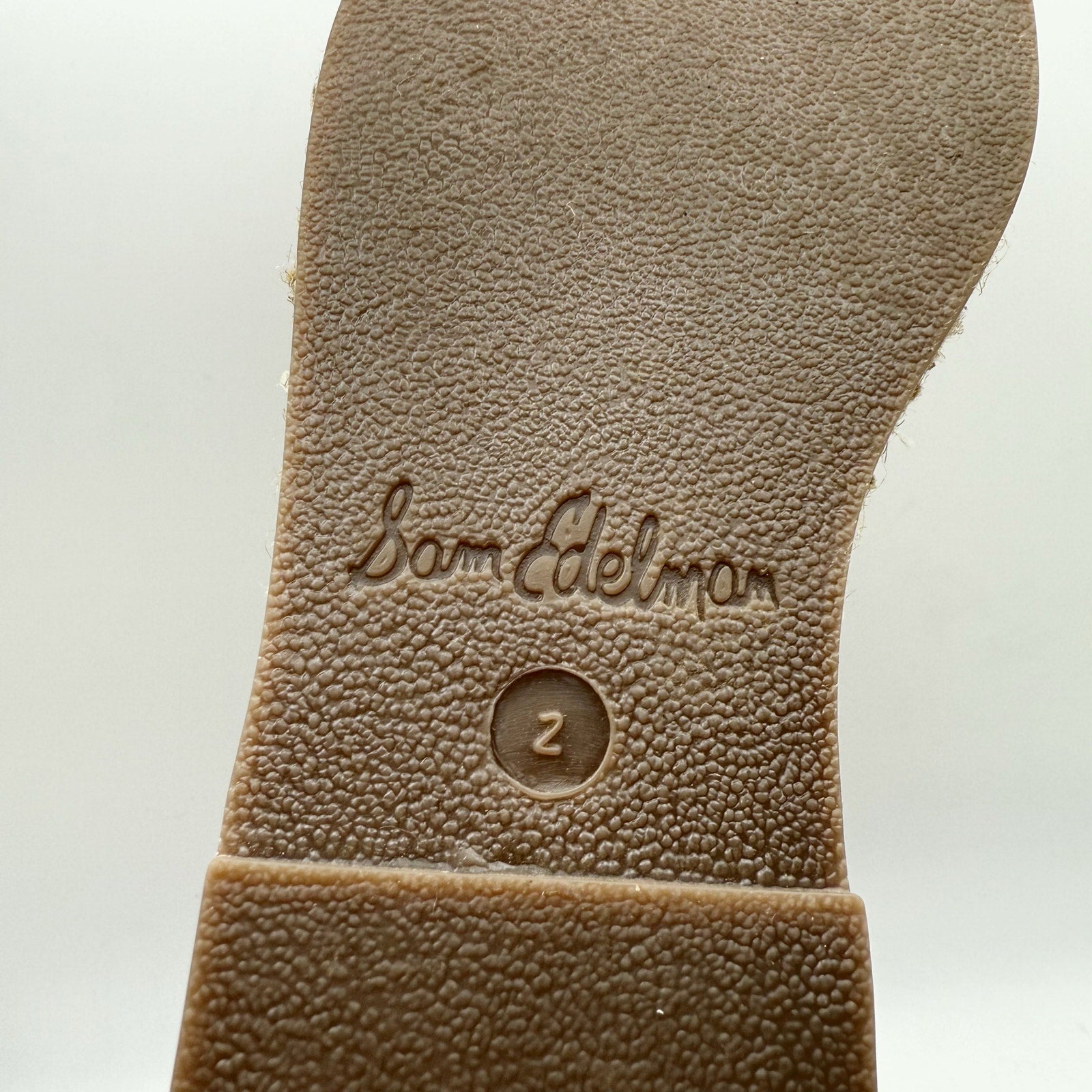 Sam Edelman Kids Kora Sandals US 2 M EU 33.5 Brown Leather NIB