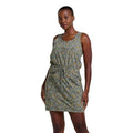 TOAD & CO Womens Sunkissed Livvy Tank Dress Large Green Black Floral NWT
